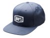 100% Icon Youth LYP Fit Snapback Hat   unis Heather Charcoal
