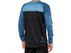 100% R-Core Long Sleeve Jersey   XL Black/Slate Blue
