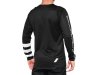 100% R-Core Long Sleeve Jersey   L black/white