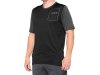 100% Ridecamp Short Sleeve Jersey   S Black/Charcoal