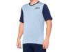 100% Ridecamp Short Sleeve Jersey   S Light Slate / Navy