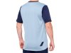 100% Ridecamp Short Sleeve Jersey   S Light Slate / Navy