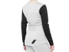 100% Ridecamp Womens Long Sleeve Jersey   M black/grey