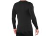 100% Basecamp Base Layer L/S Jersey  S black