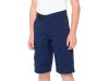 100% Ridecamp Youth Short  26  navy