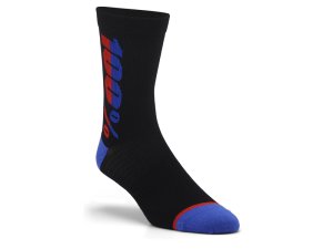 100% Rythym socks (merino)  L/XL black