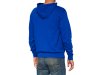 100% Official full-zip Hoodie  S Royal