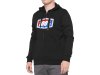 100% Official full-zip Hoodie  XXL black