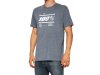 100% Global T-Shirt  L Heather Grey