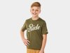 Trek Shirt Trek Evoke Tech Tee Youth Medium Black Olive