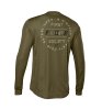 Unbekannt Jersey Fox Racing Ranger LS Font X-Large Olive Gre